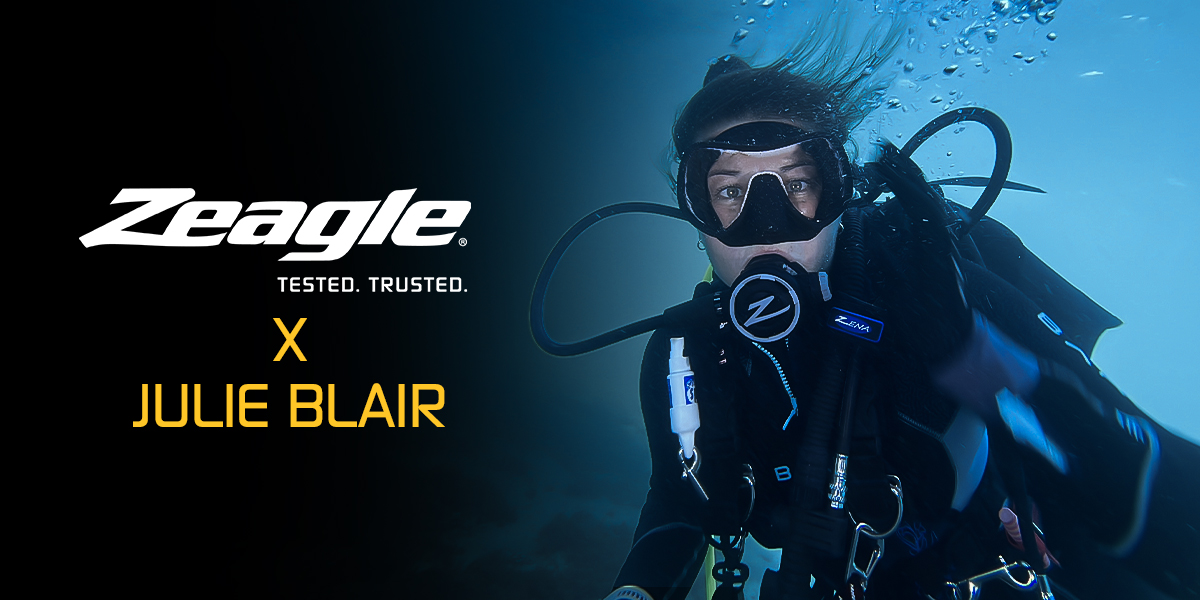 Zeagle Blog Post - Julie Blair Interview Header Image
